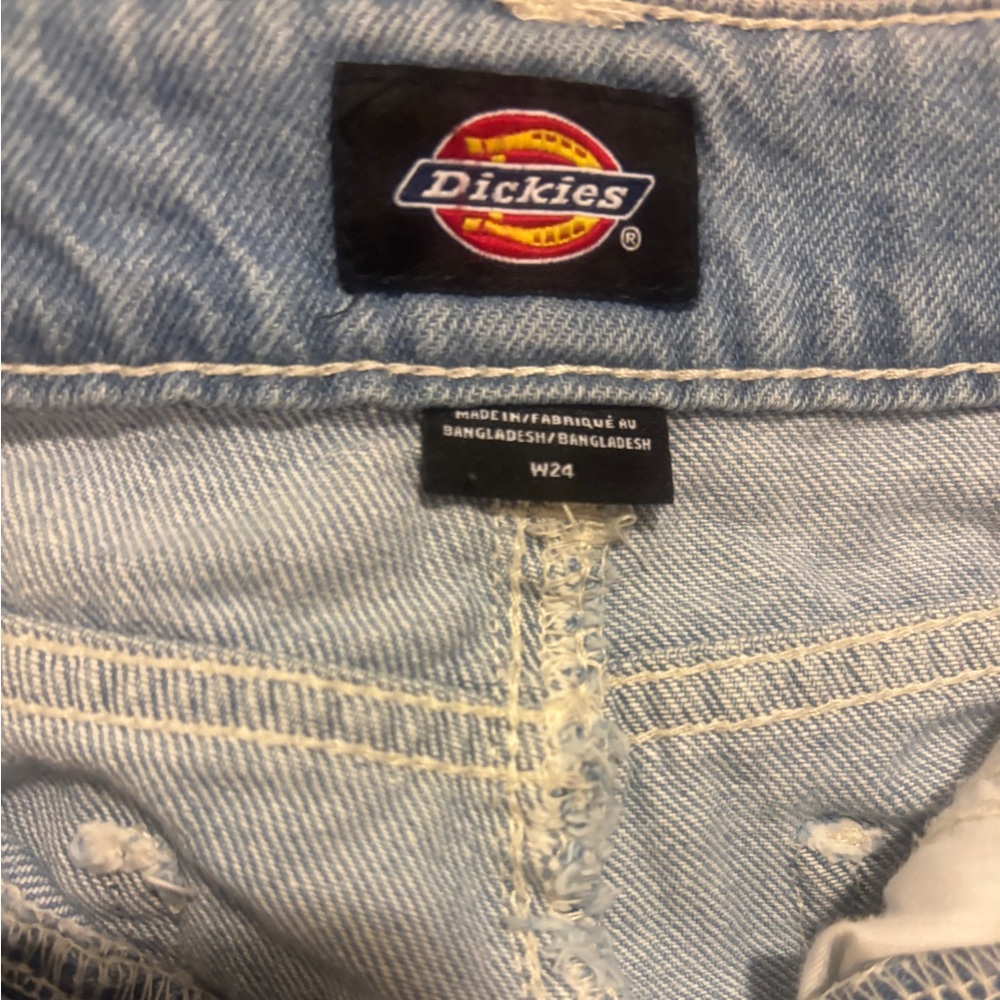 Dickies blue denim shorts/jorts - Picture 4 of 5
